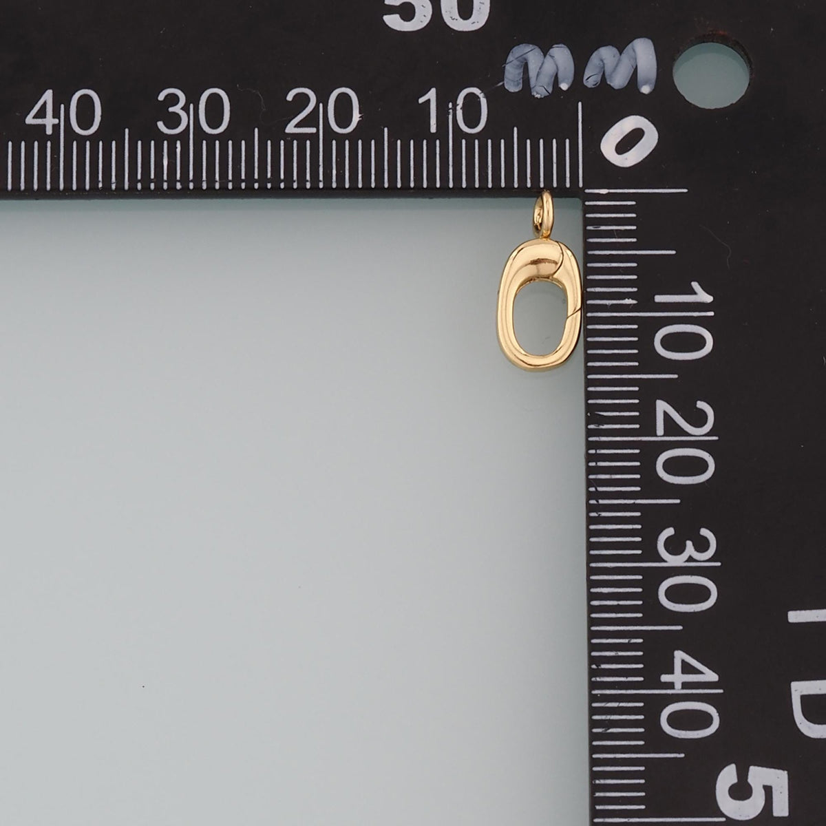 18K Gold Filled Oval Clasp for Jewelry Making