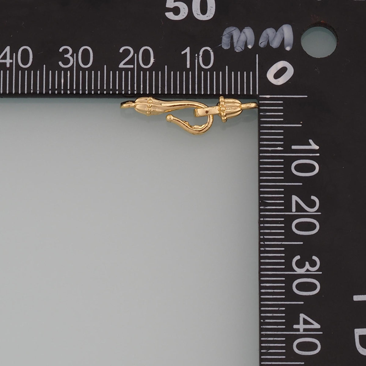 18K Gold Filled Hook Clasp,Flower Clasp Connector for DIY Jewelry Finding Necklace Bracelet