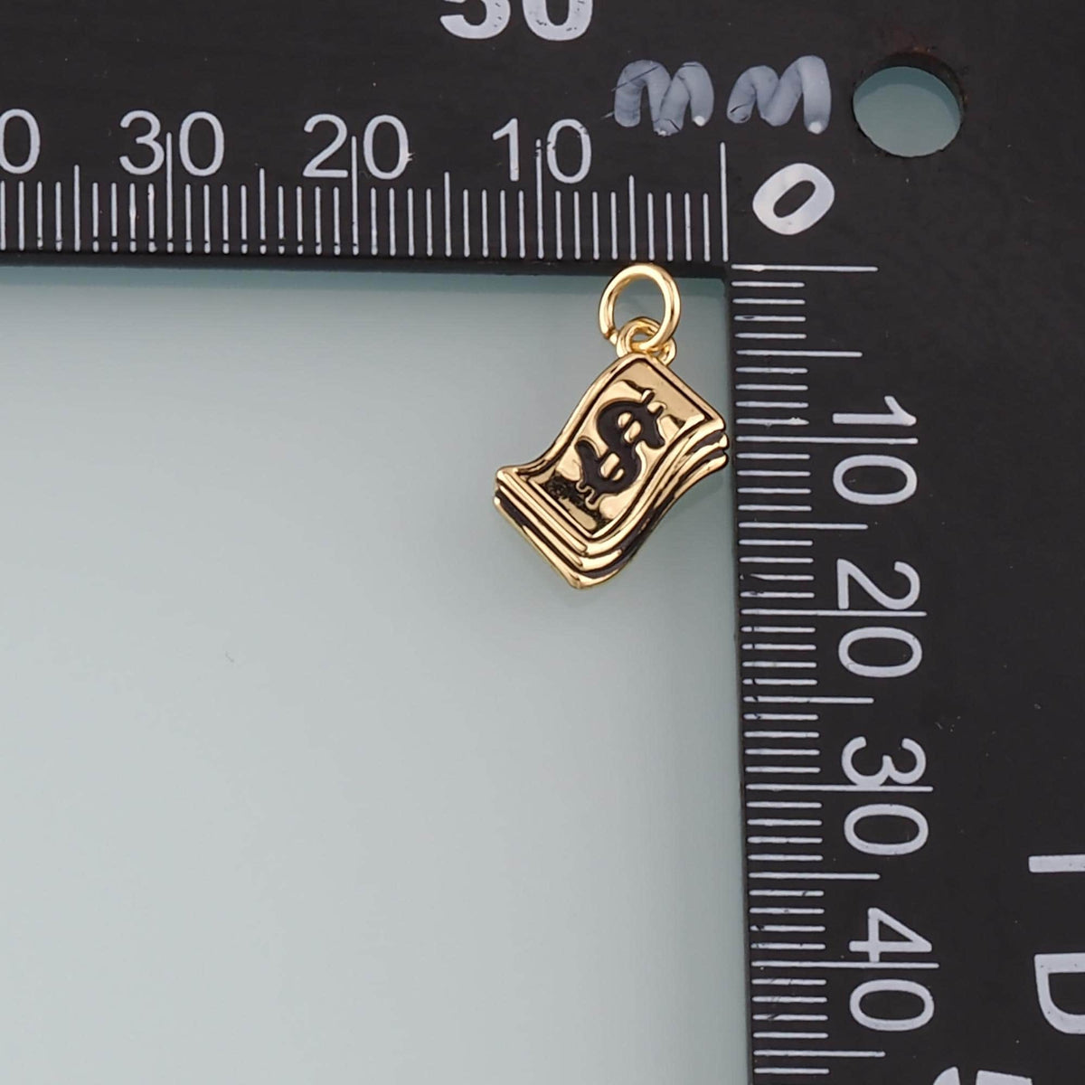 18K Gold Filled Charm Pendant for Jewelry Making
