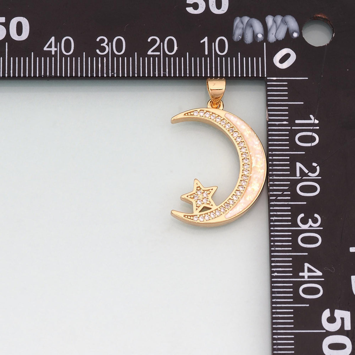 18K Gold Filled Star Charm Pendant for Jewelry Making