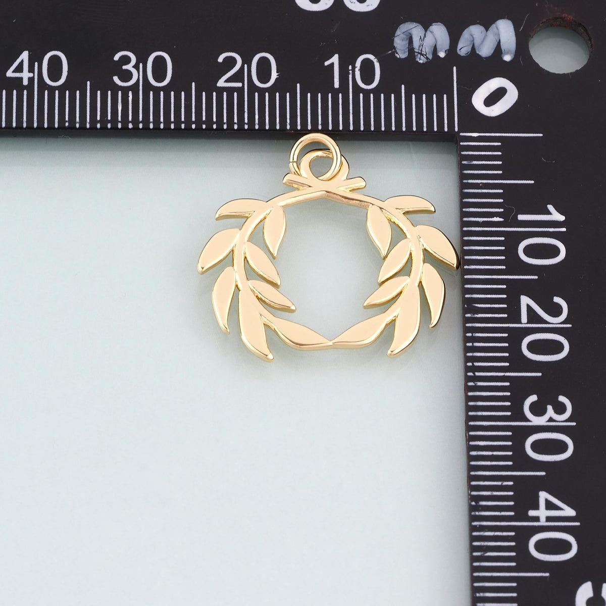 18K Gold Filled Charm Pendant for Jewelry Making