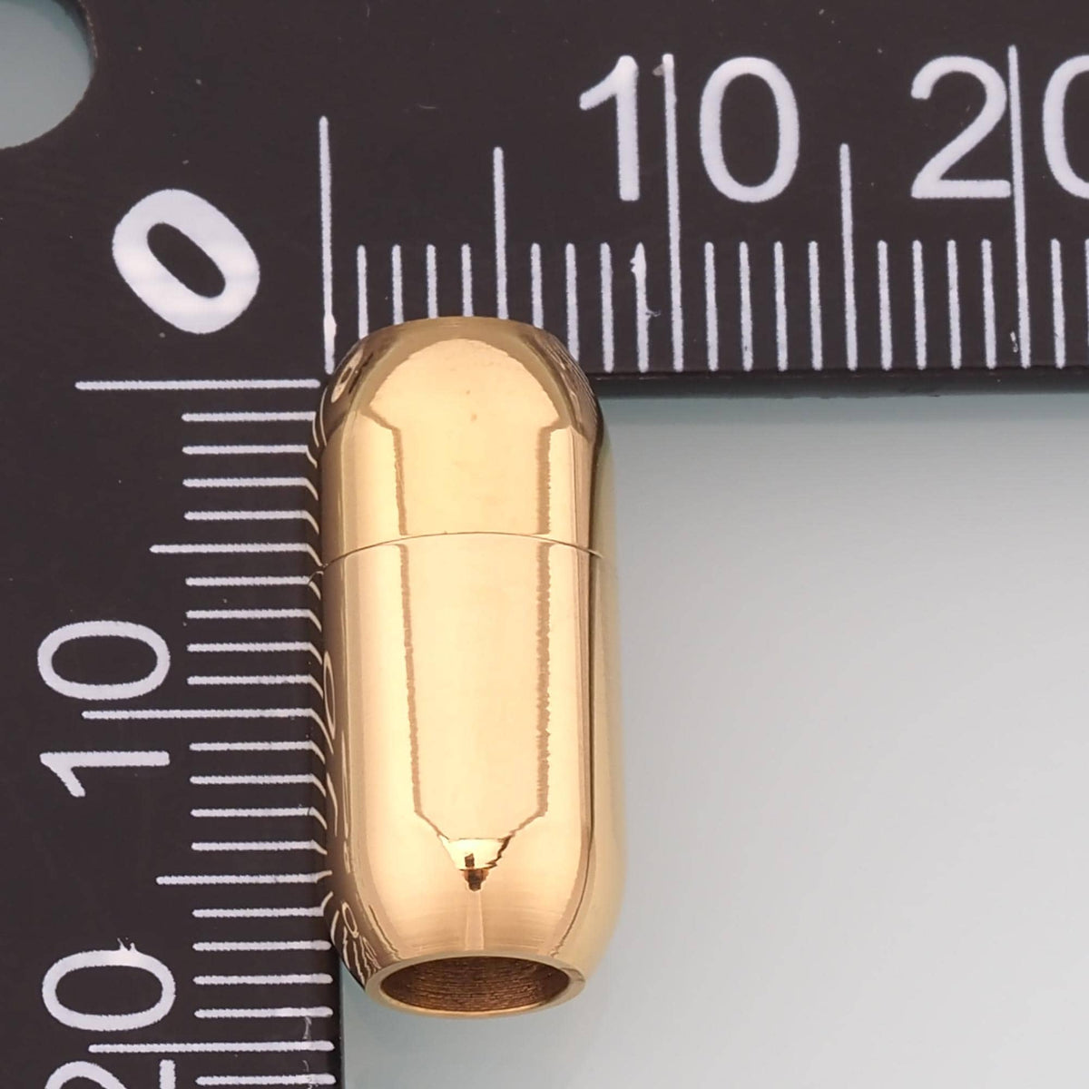 Magnetic Capsule Bracelet Buckle Clasp,14K Gold Stainless Steel Clasp,Waterproof Clasp for DIY Necklace Bracelet Making