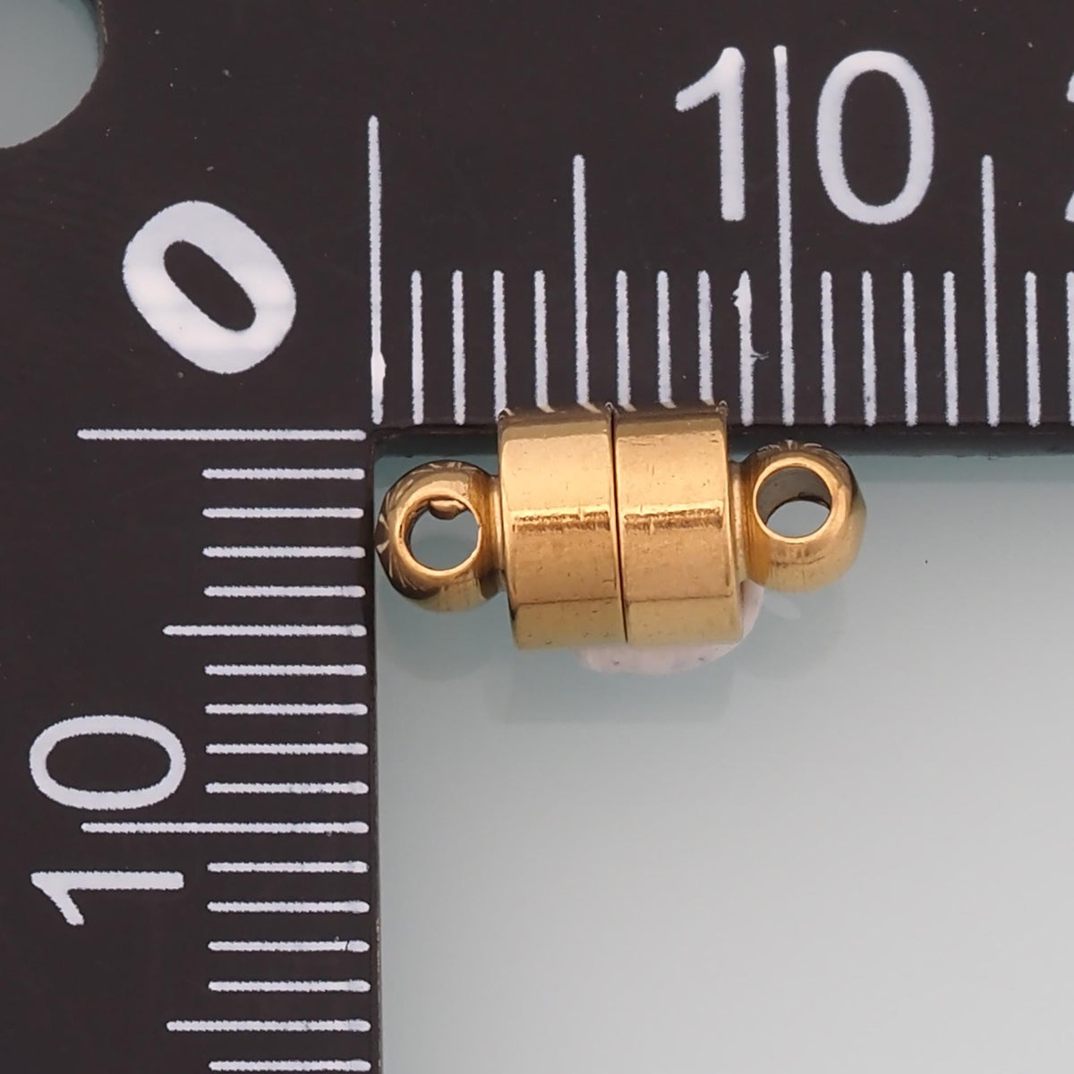 14K Gold Round Clasp for Jewelry Making