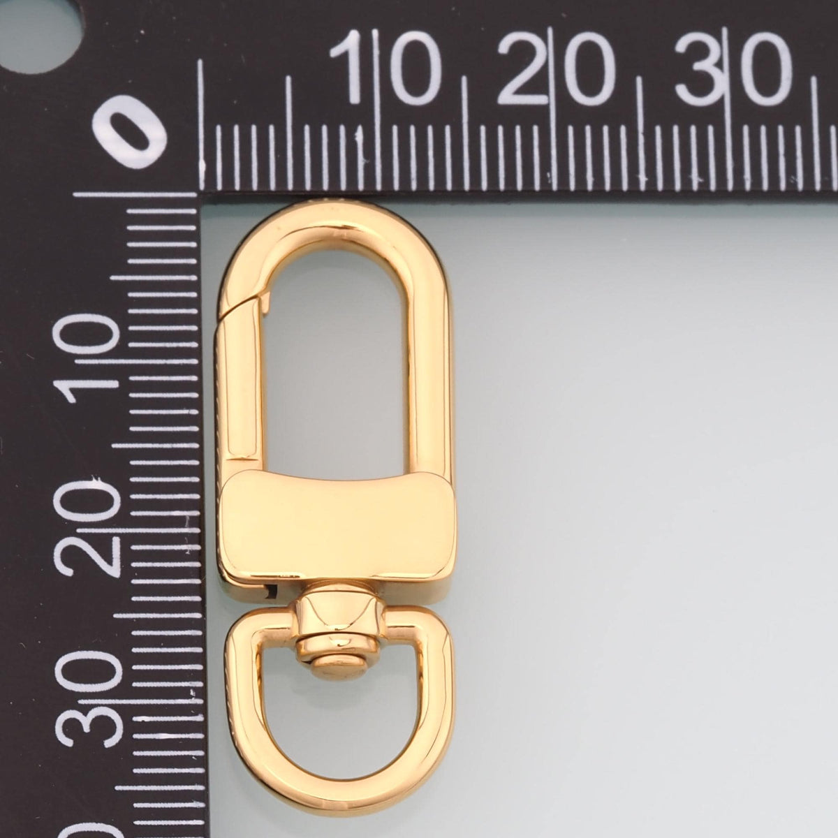 Oval Spring Clasp Connector,14K Gold Stainless Steel Connector,Waterproof Connector for DIY Necklace Bracelet Making