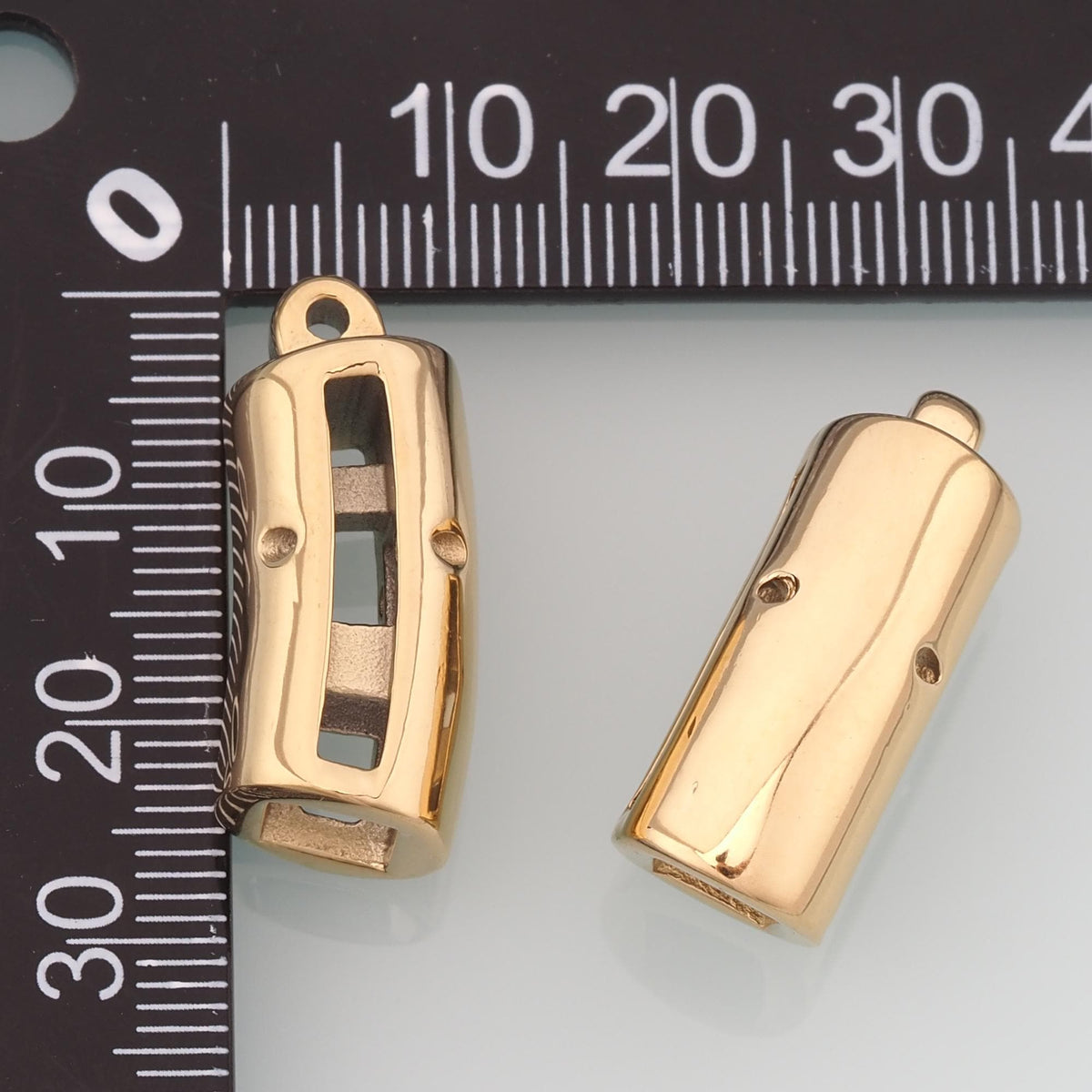 Rectangle Bracelet Connector Clasp,14K Gold Stainless Steel Clasp,Waterproof Clasp for DIY Necklace Bracelet Making