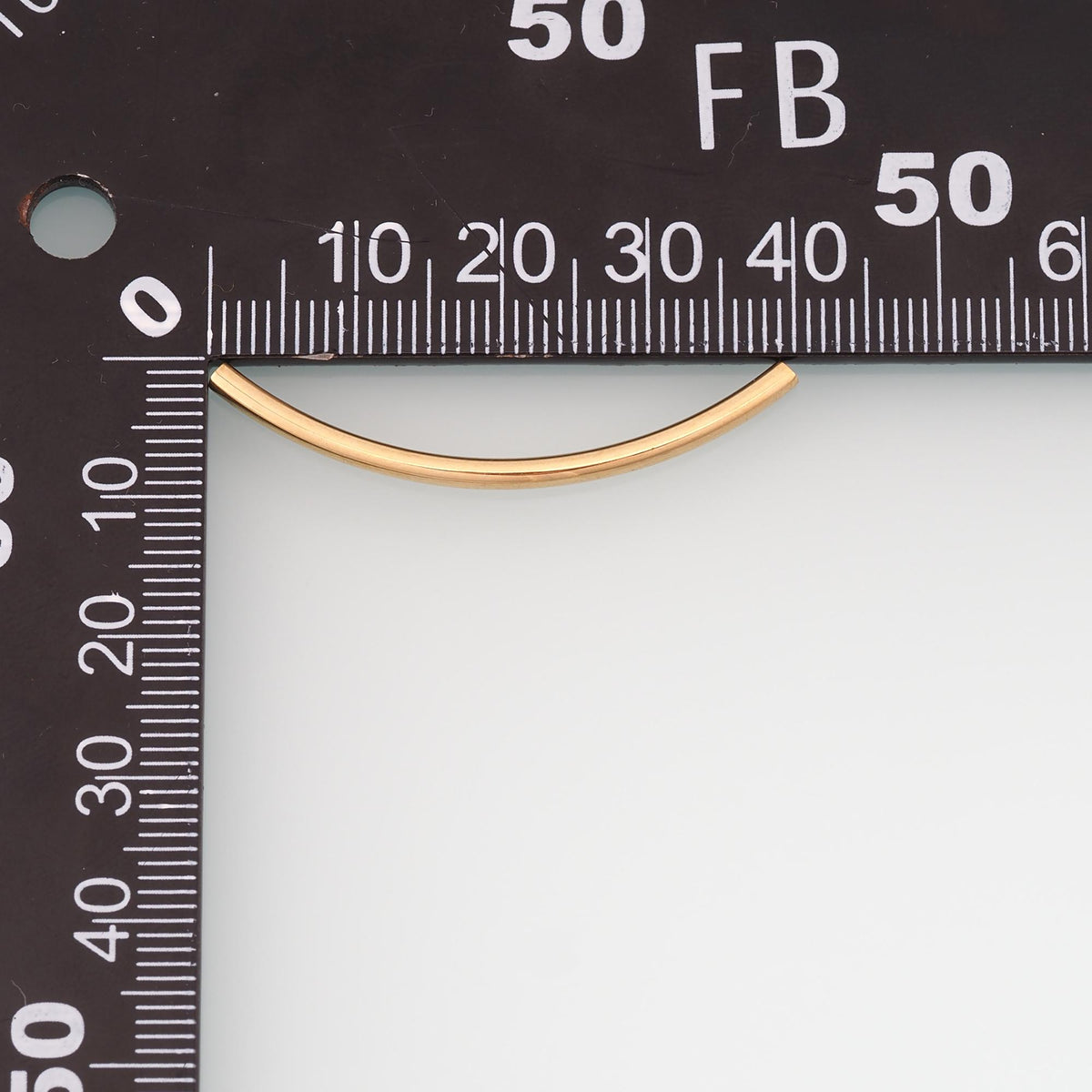 14K Gold Spacer Beads 40 mm, 25 mm for Jewelry Making