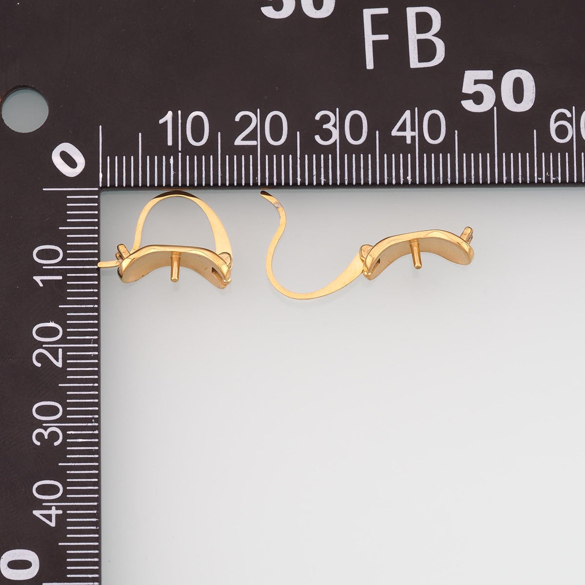 14K Gold Hoop Earrings for Jewelry Making
