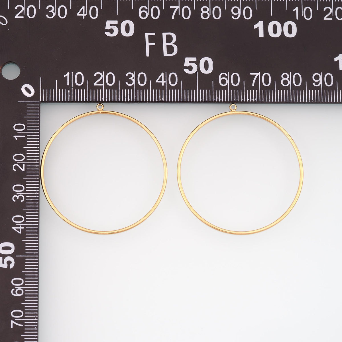 14K Gold Hoop Earrings for Jewelry Making