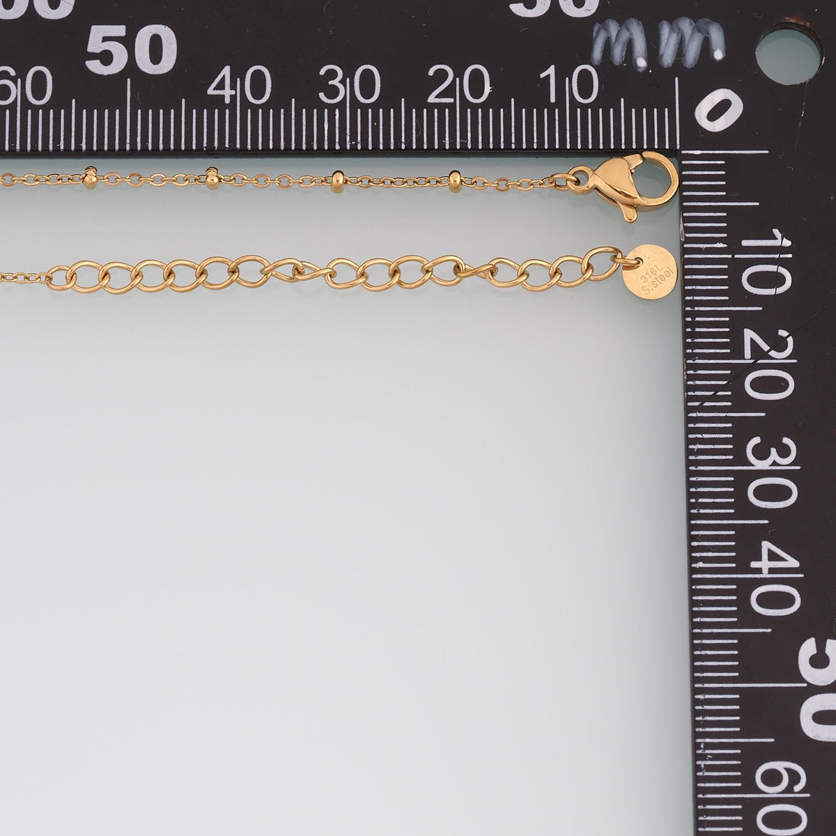 14K Gold Round Round Beads 2 in for Jewelry Making