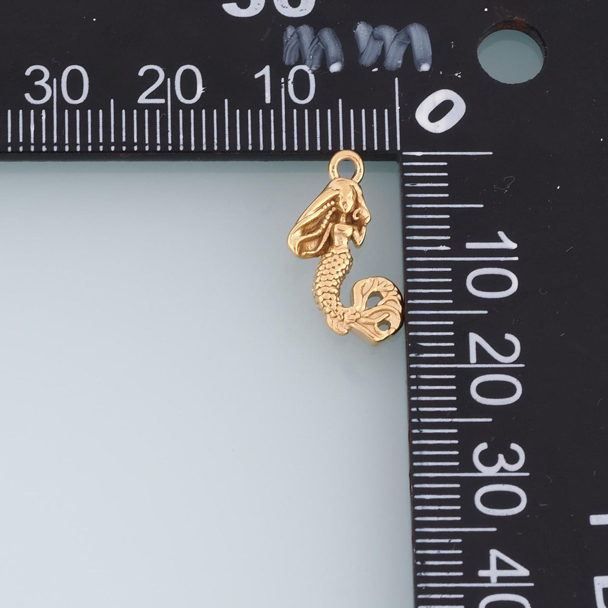 14K Gold Charm Pendant for Jewelry Making
