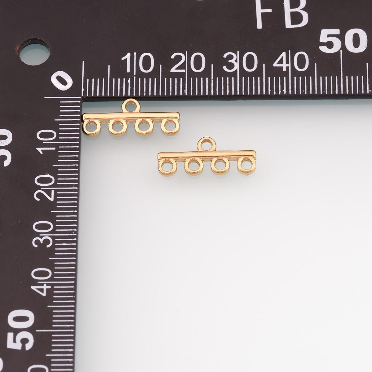 14K Gold Connector for Jewelry Making