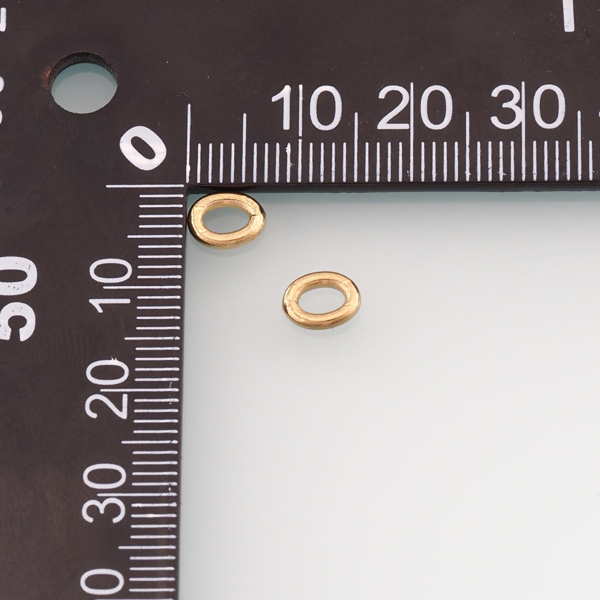 14K Gold Oval Bracelet for Jewelry Making
