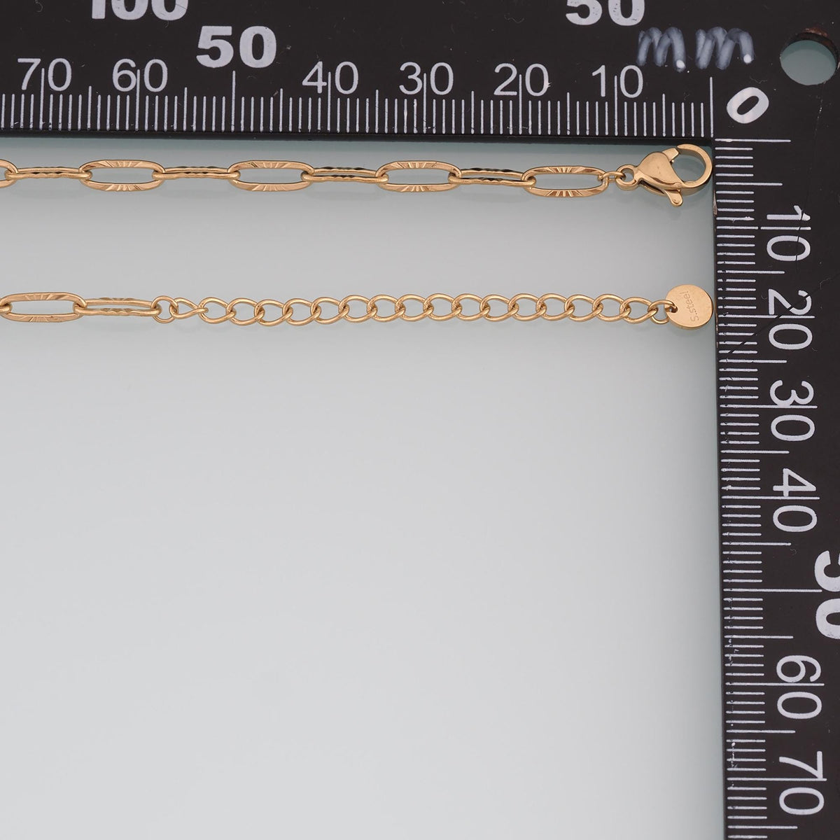 14K Gold Oval Necklace for Jewelry Making