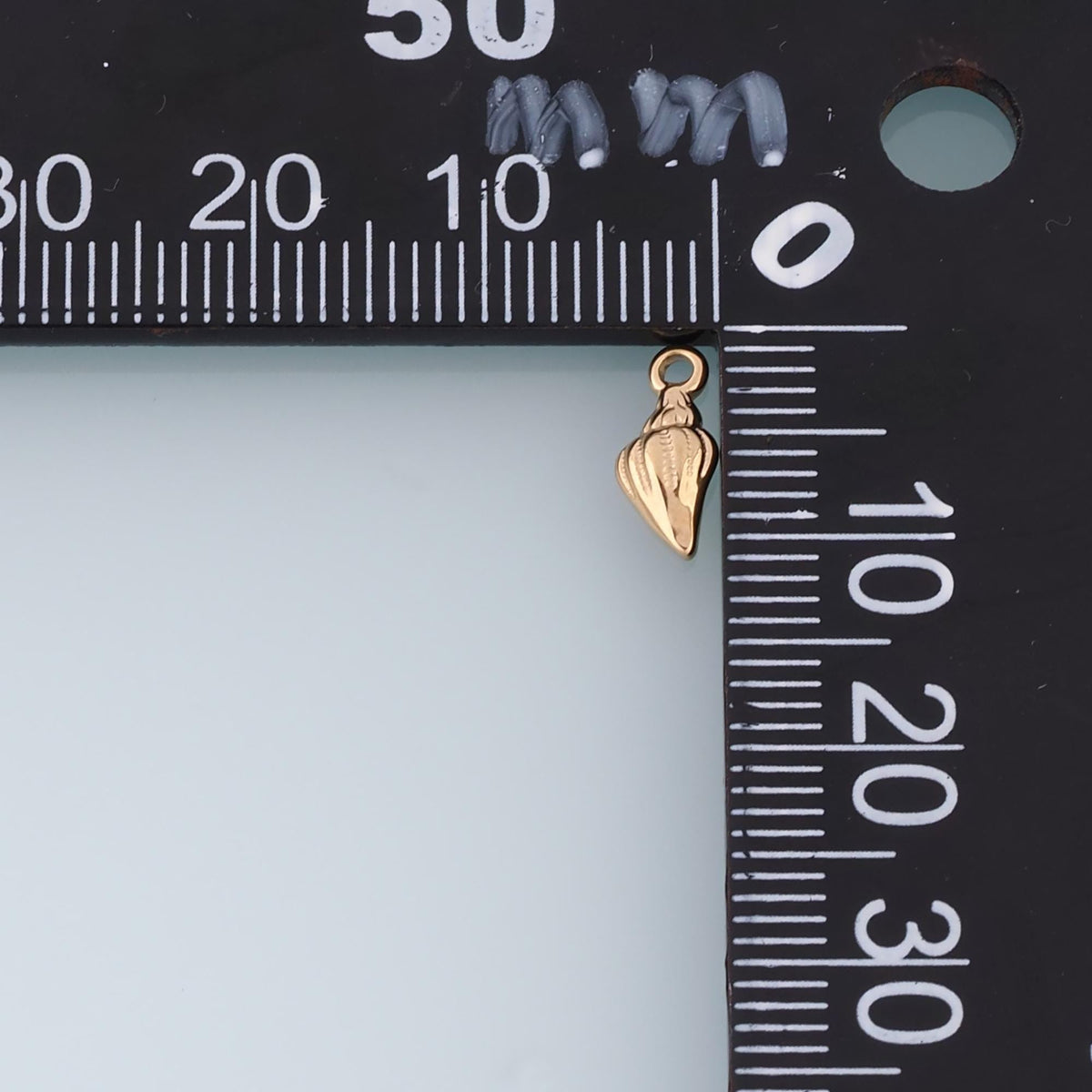 Conch Shell Pendant,14K Gold Beach Charm DIY Charm for Necklace Bracelet Making