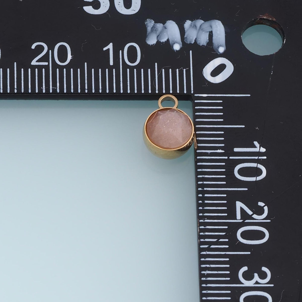 Round Charm Pendant for Jewelry Making
