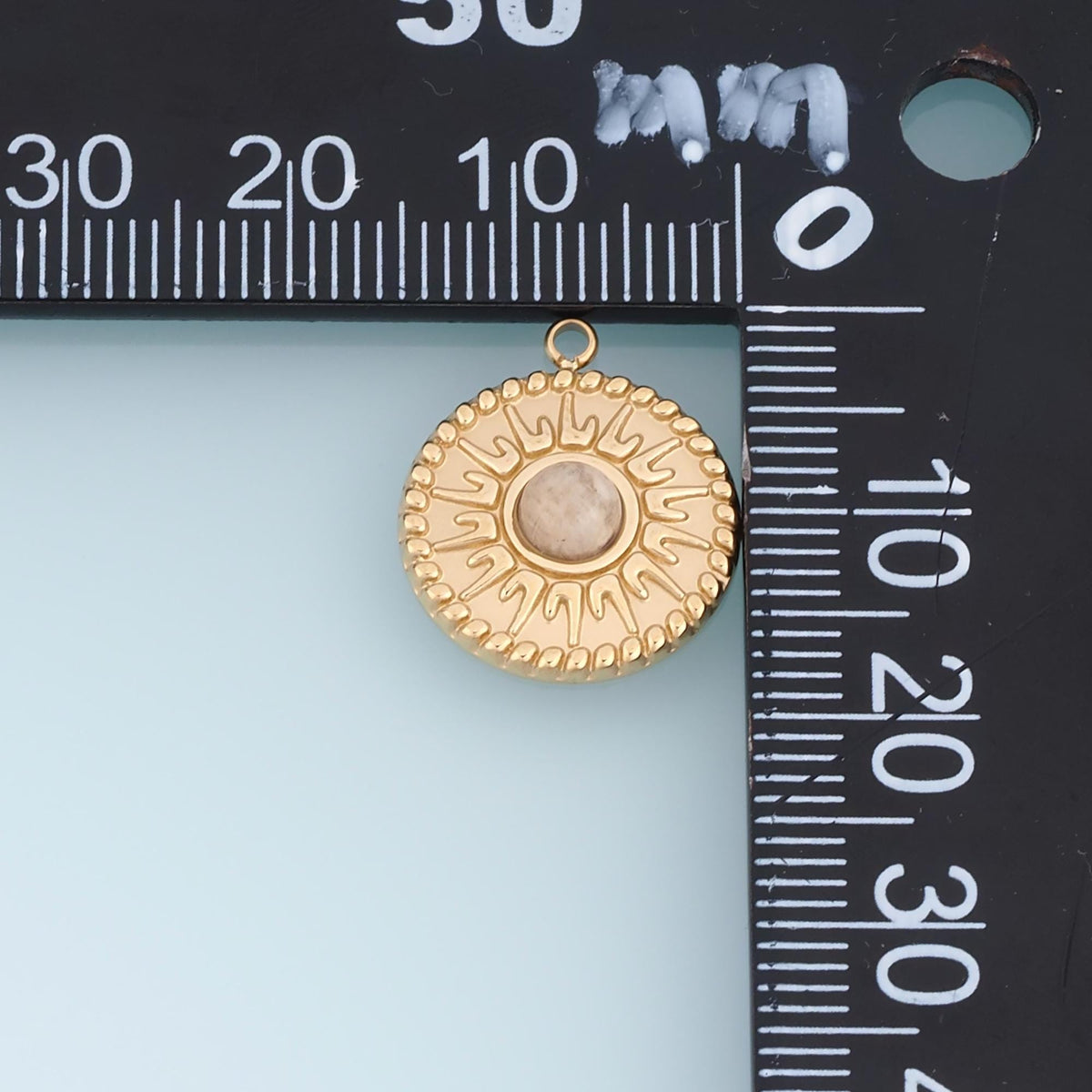 Sun Charm Pendant for Jewelry Making