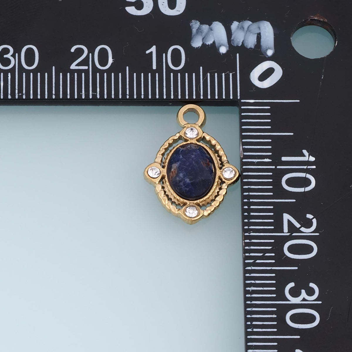 Starburst Charm Pendant for Jewelry Making