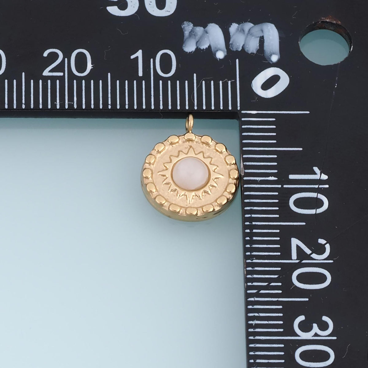 Sun Charm Pendant for Jewelry Making