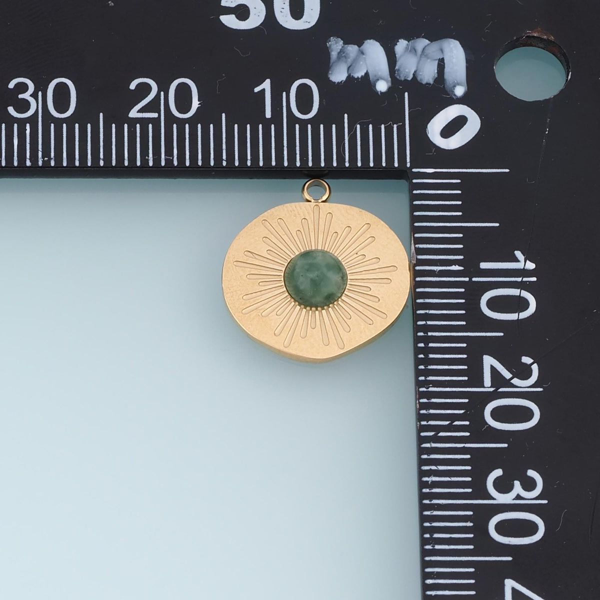 Sun Charm Pendant for Jewelry Making