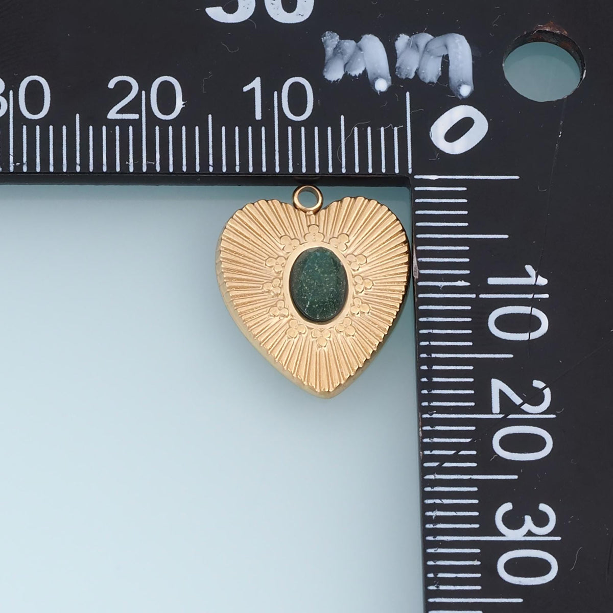 Heart Charm Pendant for Jewelry Making