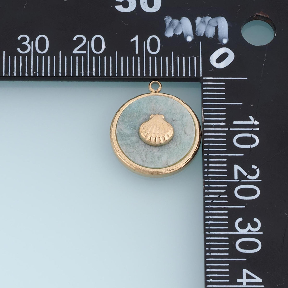 Shell Charm Pendant for Jewelry Making