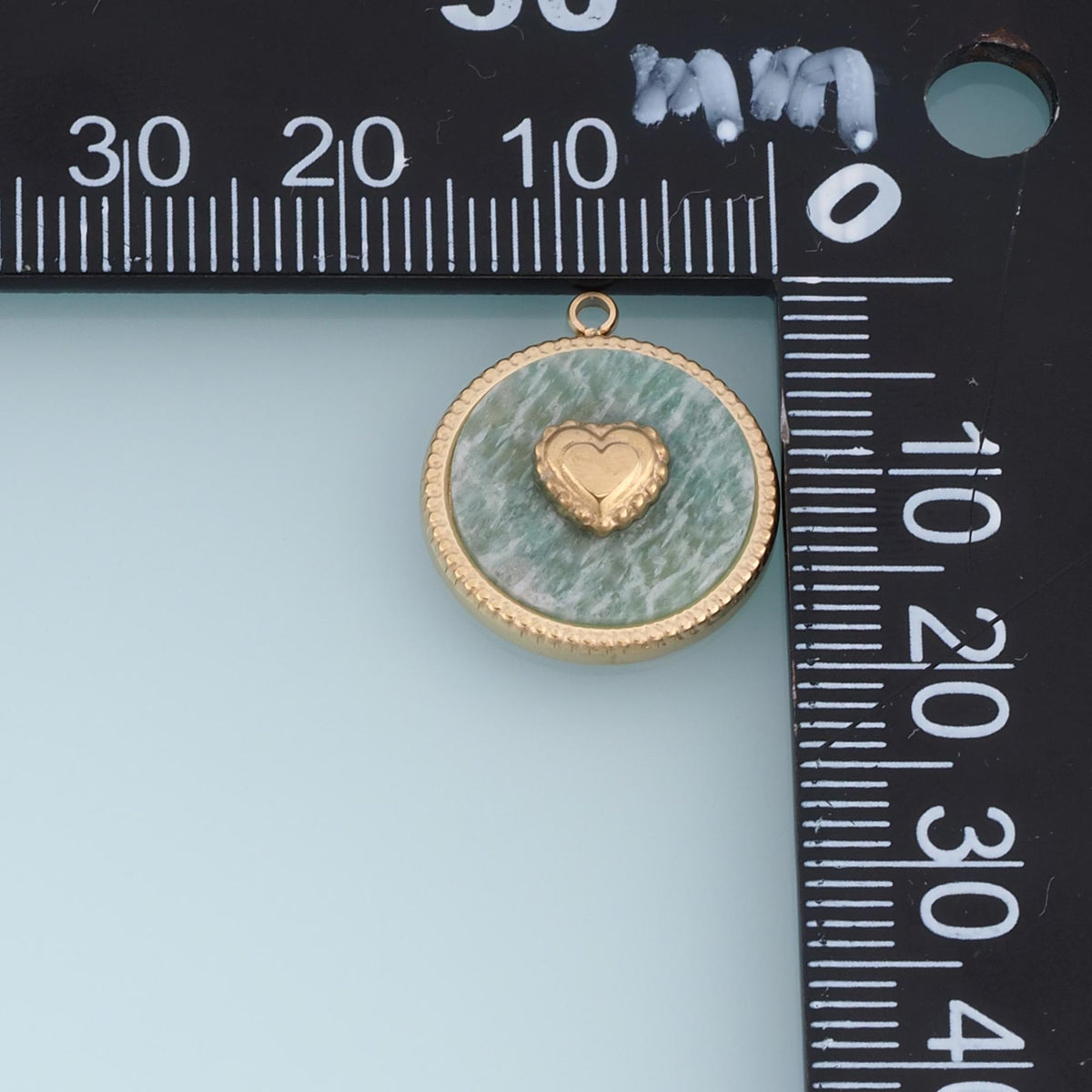 Heart Charm Pendant for Jewelry Making
