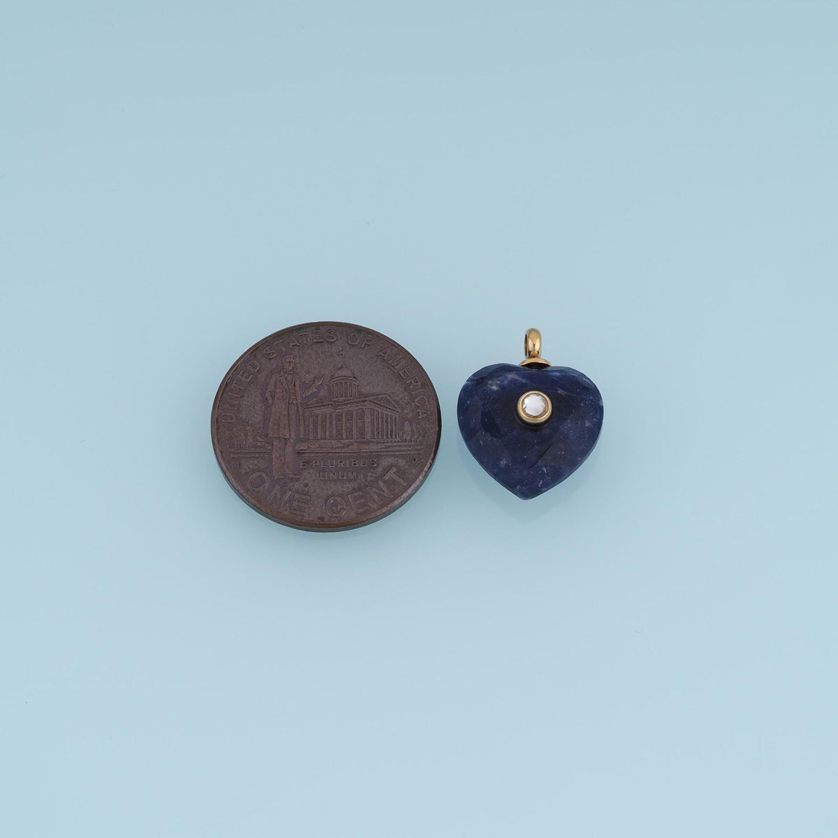 Heart Charm Pendant for Jewelry Making