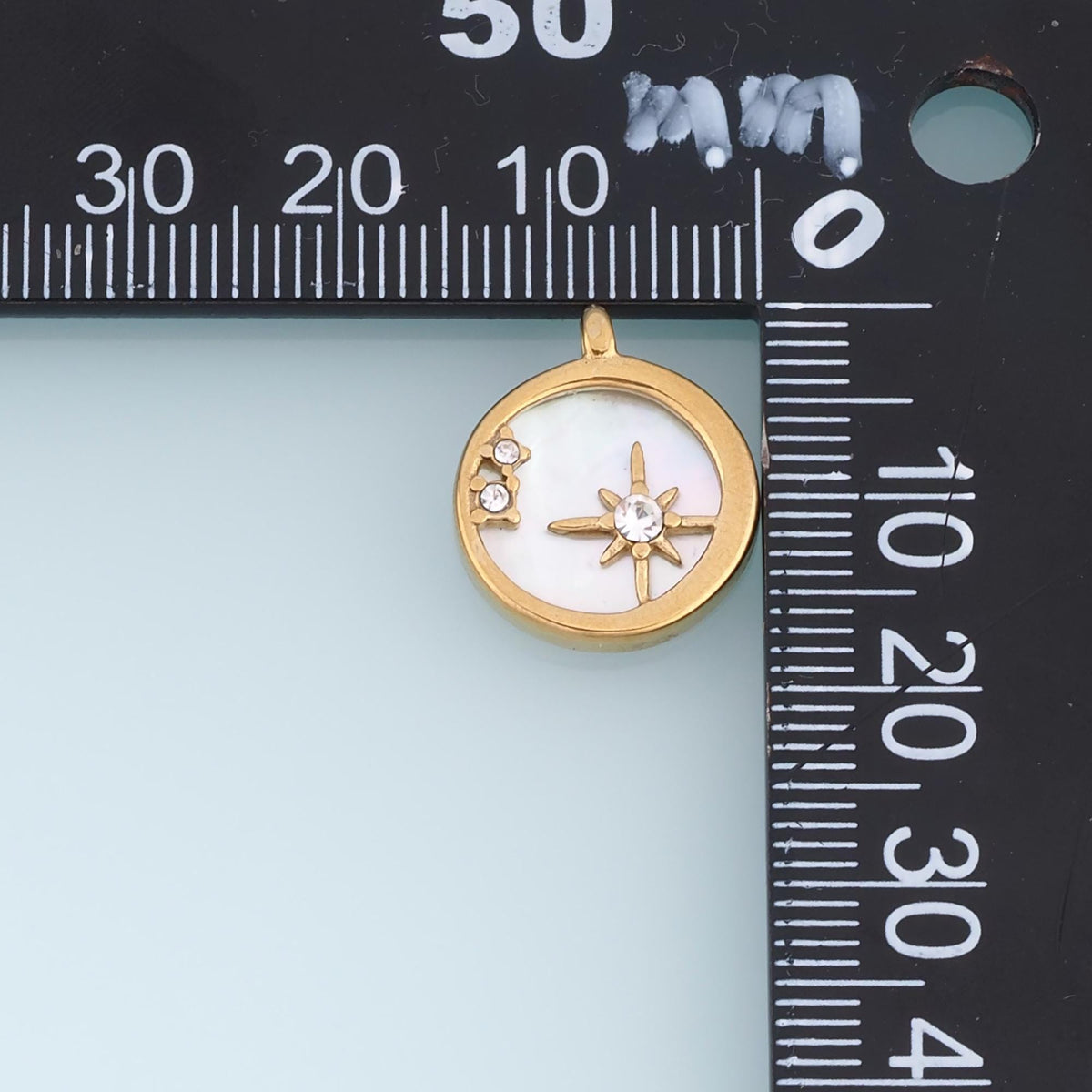 North Star Charm Pendant for Jewelry Making