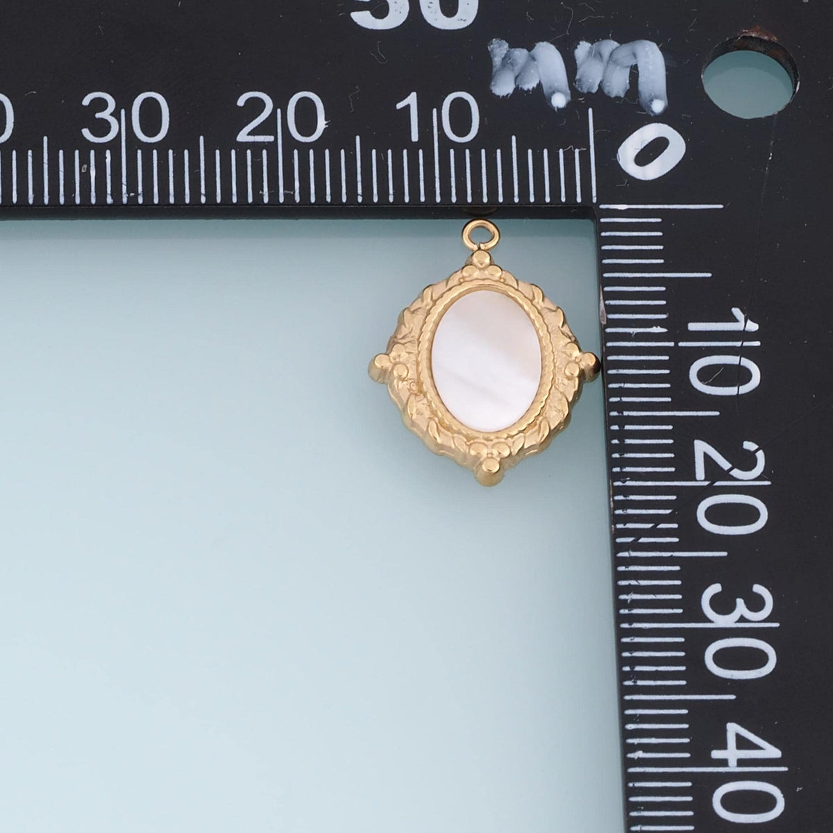 Shell Charm Pendant for Jewelry Making