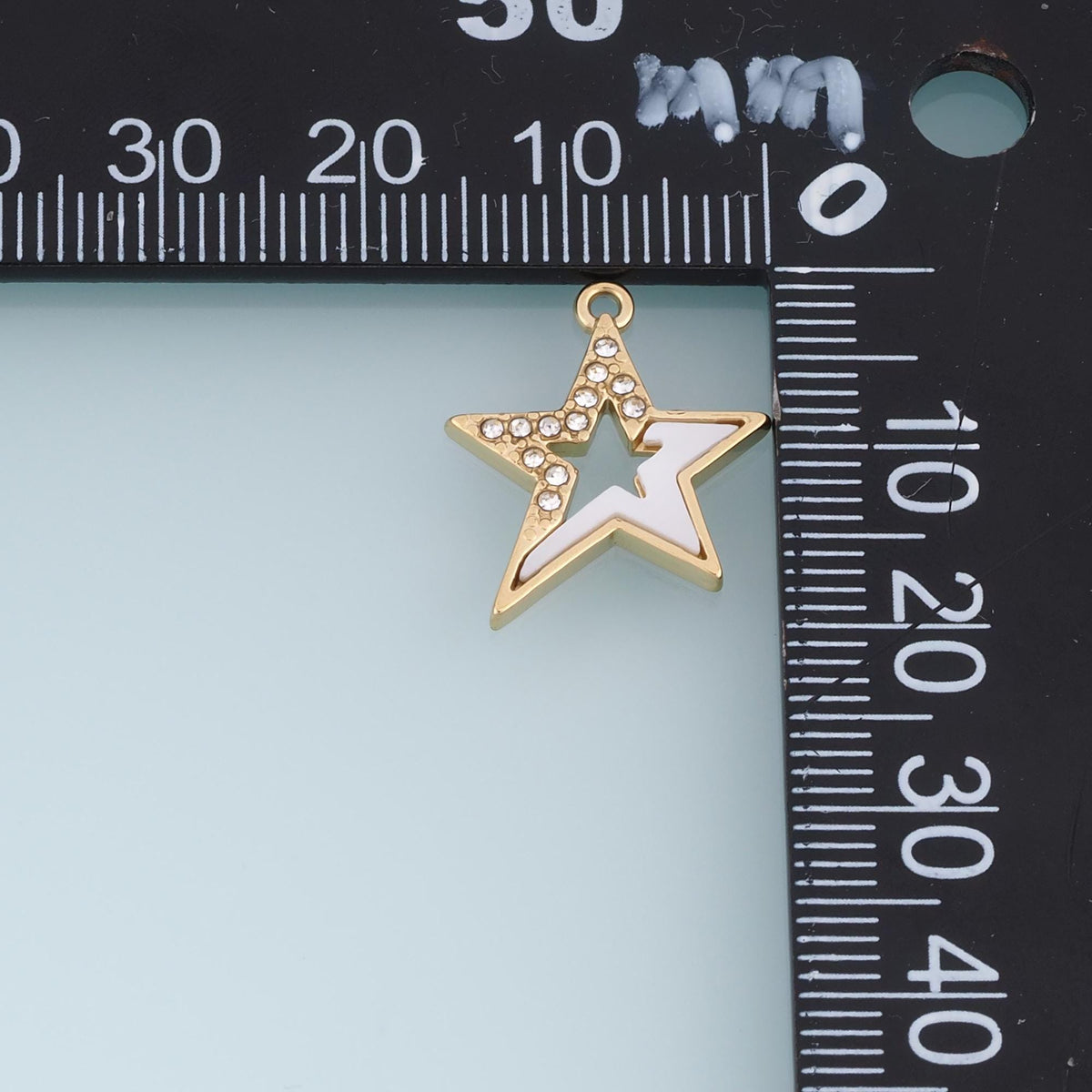 Star Charm Pendant for Jewelry Making