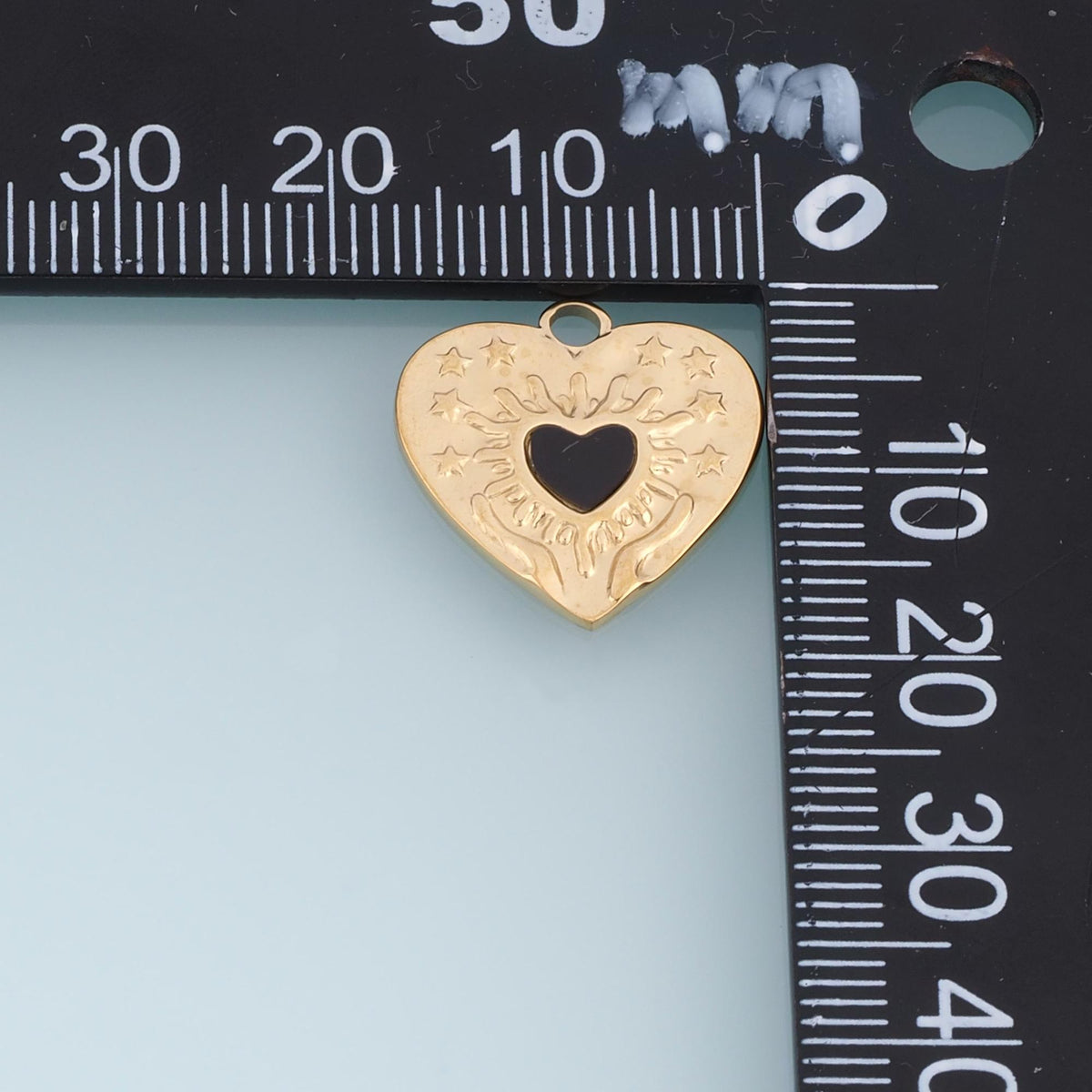 Heart Charm Pendant for Jewelry Making