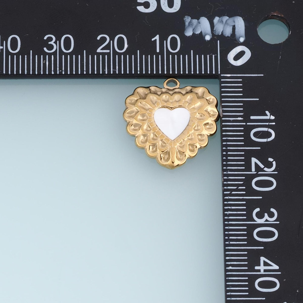 Heart Charm Pendant for Jewelry Making