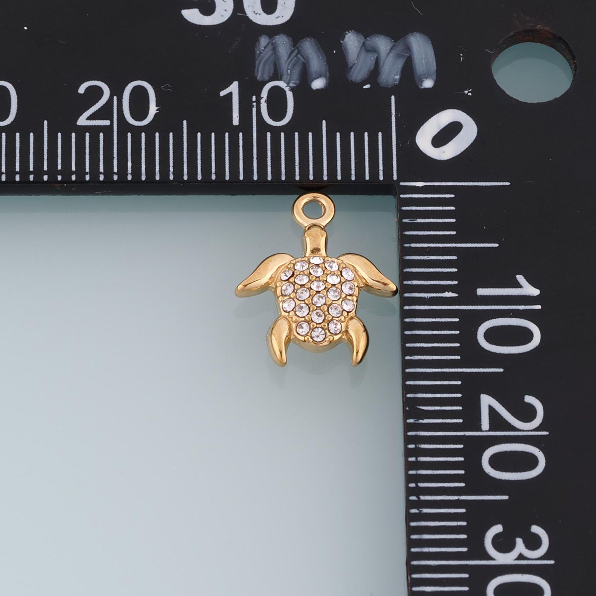 Cubic Zirconia Charm Pendant for Jewelry Making