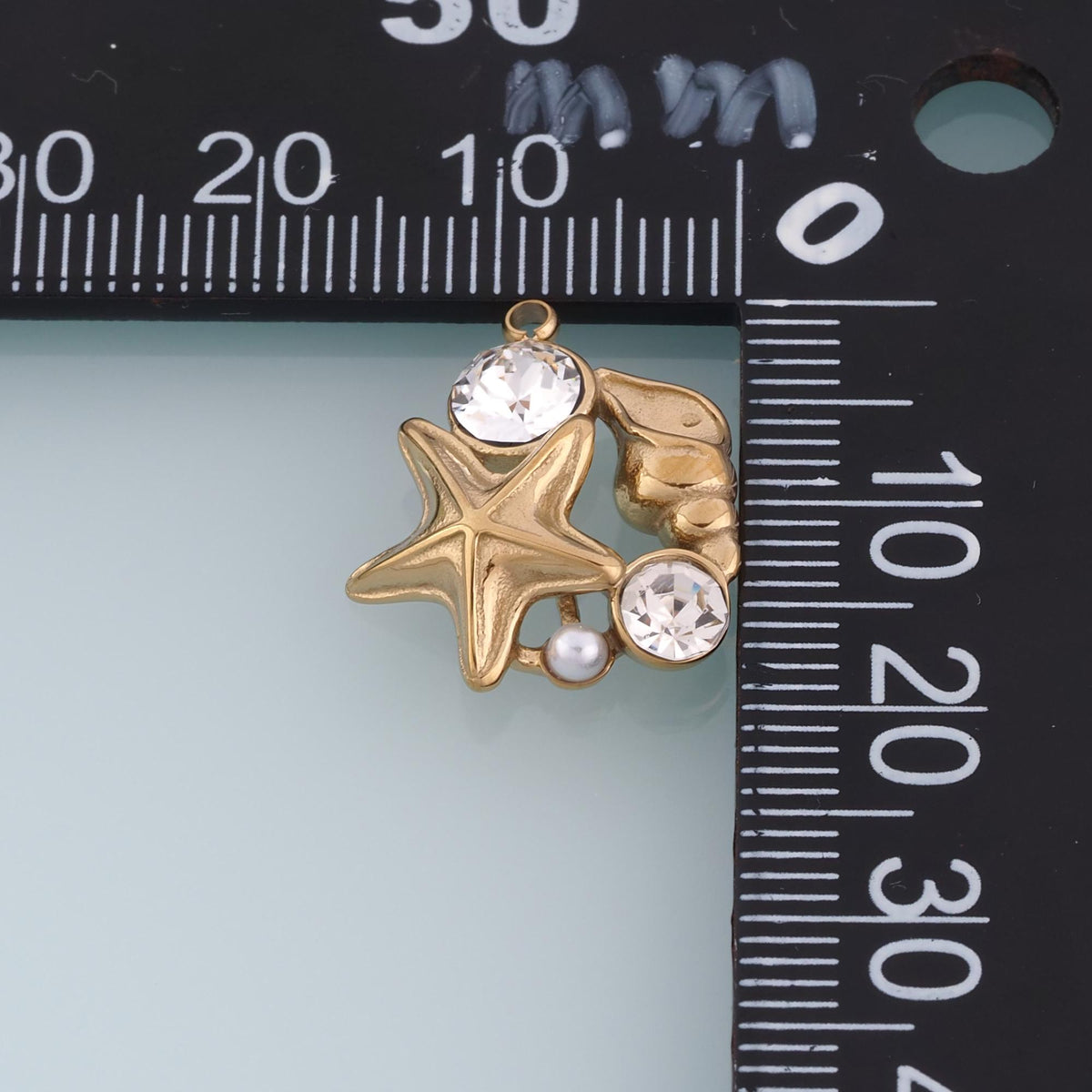 Star Charm Pendant for Jewelry Making