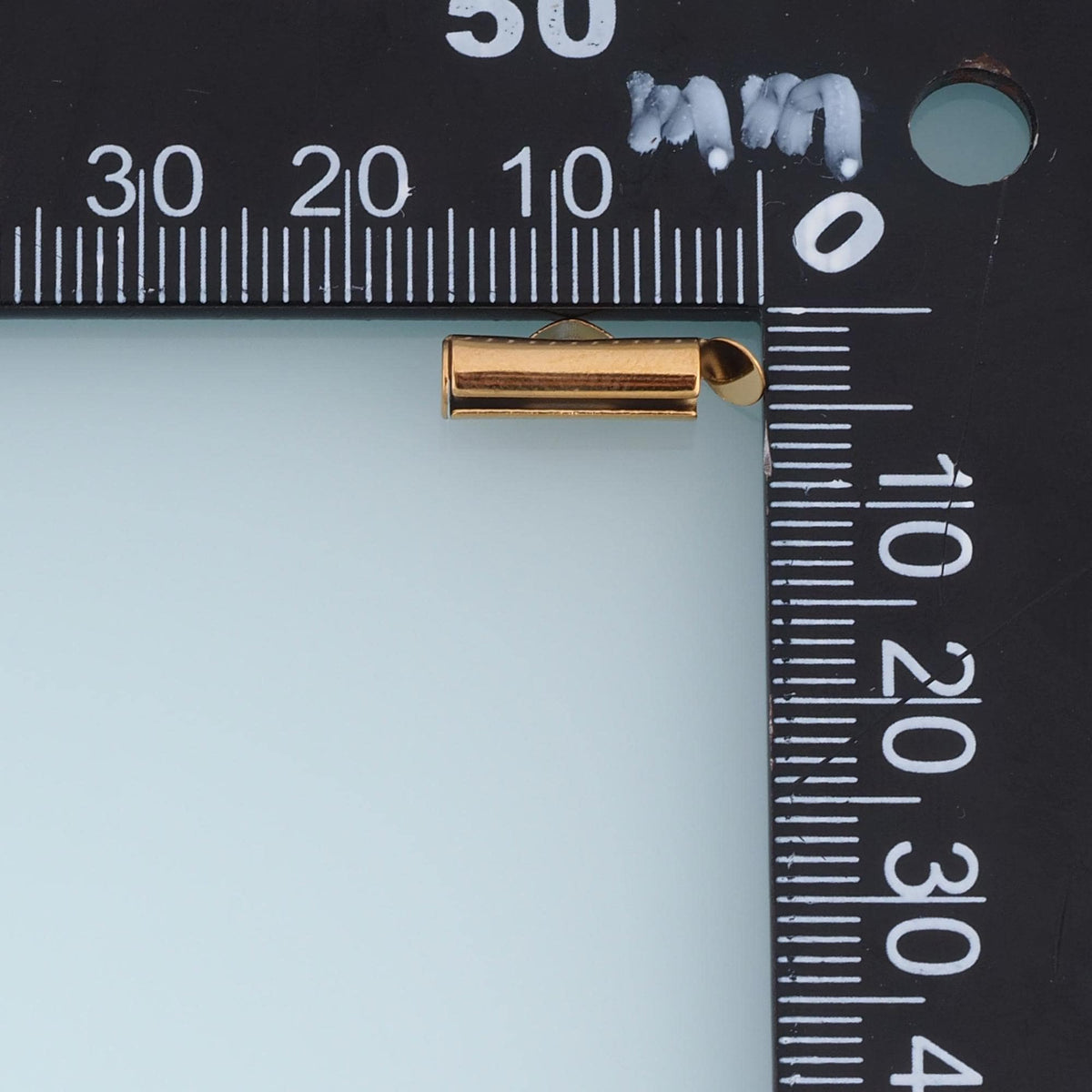 30 PCS Stainless Steel Crimp Covers ,14k Gold Filled Waterproof Tarnish Findings,DIY Necklace Bracelet Findings Supplies