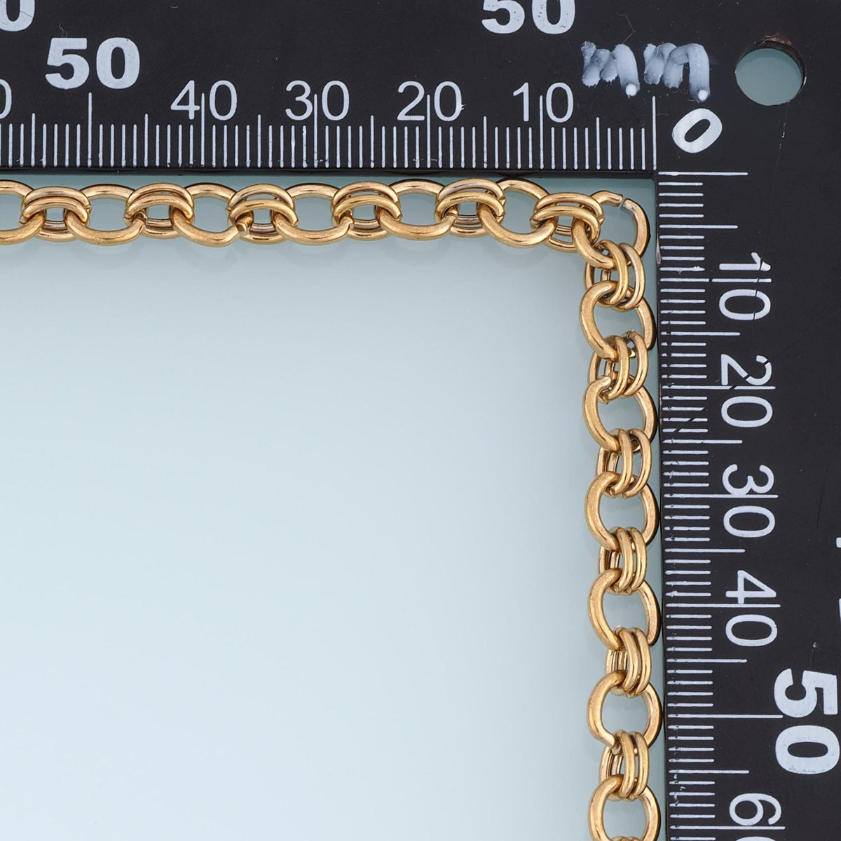 14K Gold Oval Jewelry Chain 3.28 ft, 16.40 ft for Jewelry Making