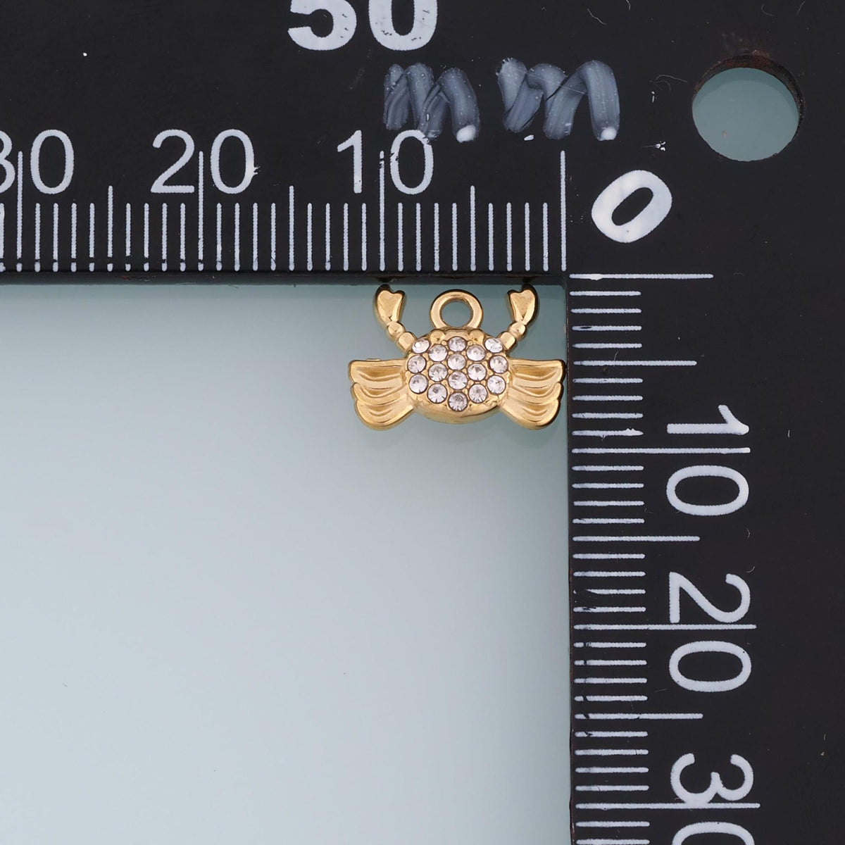 Cubic Zirconia Charm Pendant for Jewelry Making