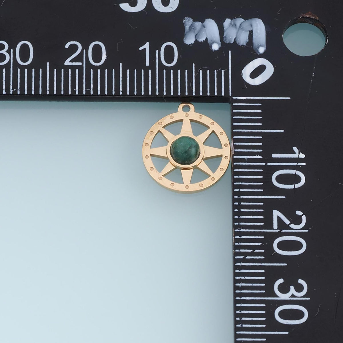 Sun Charm Pendant for Jewelry Making