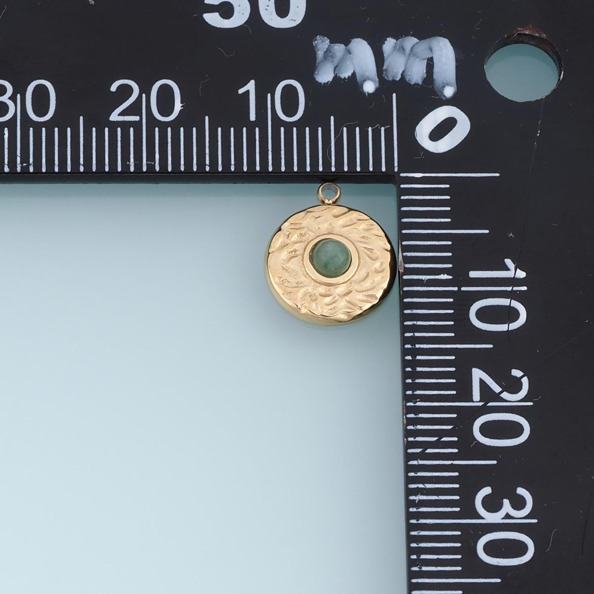Round Charm Pendant for Jewelry Making