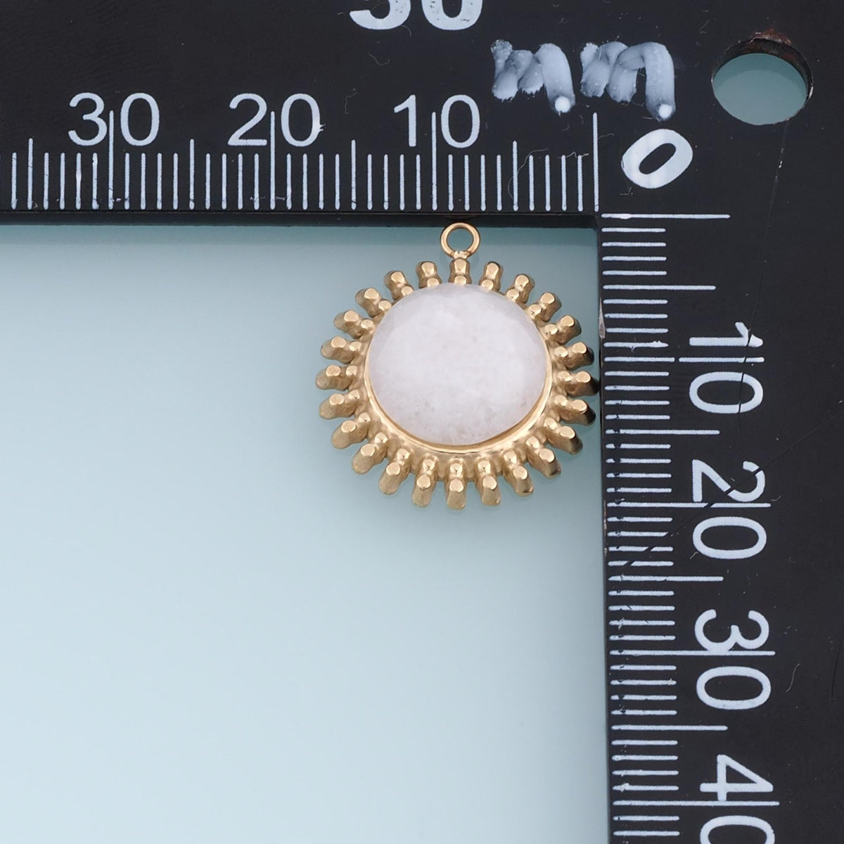 Sun Charm Pendant for Jewelry Making