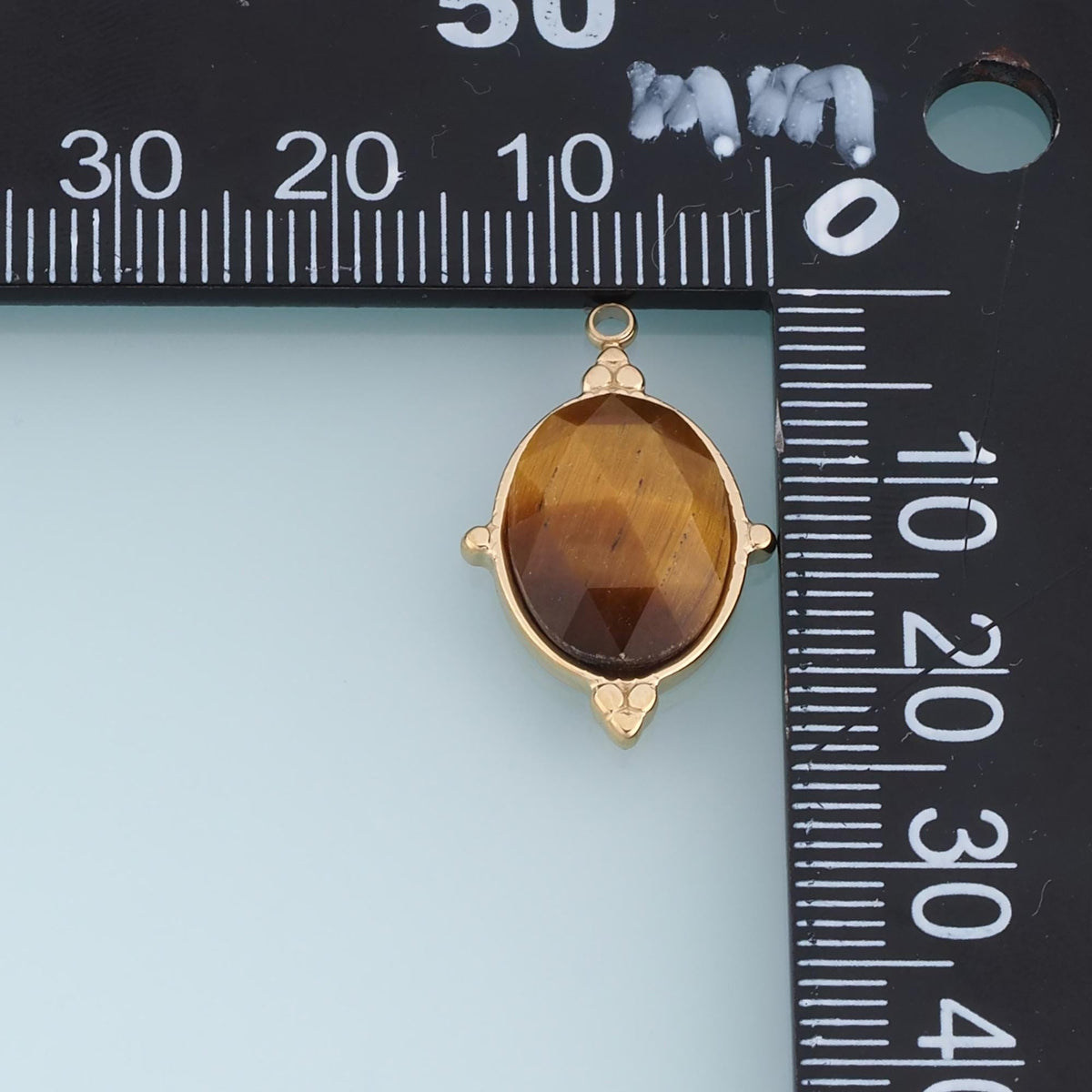 Oval Charm Pendant for Jewelry Making