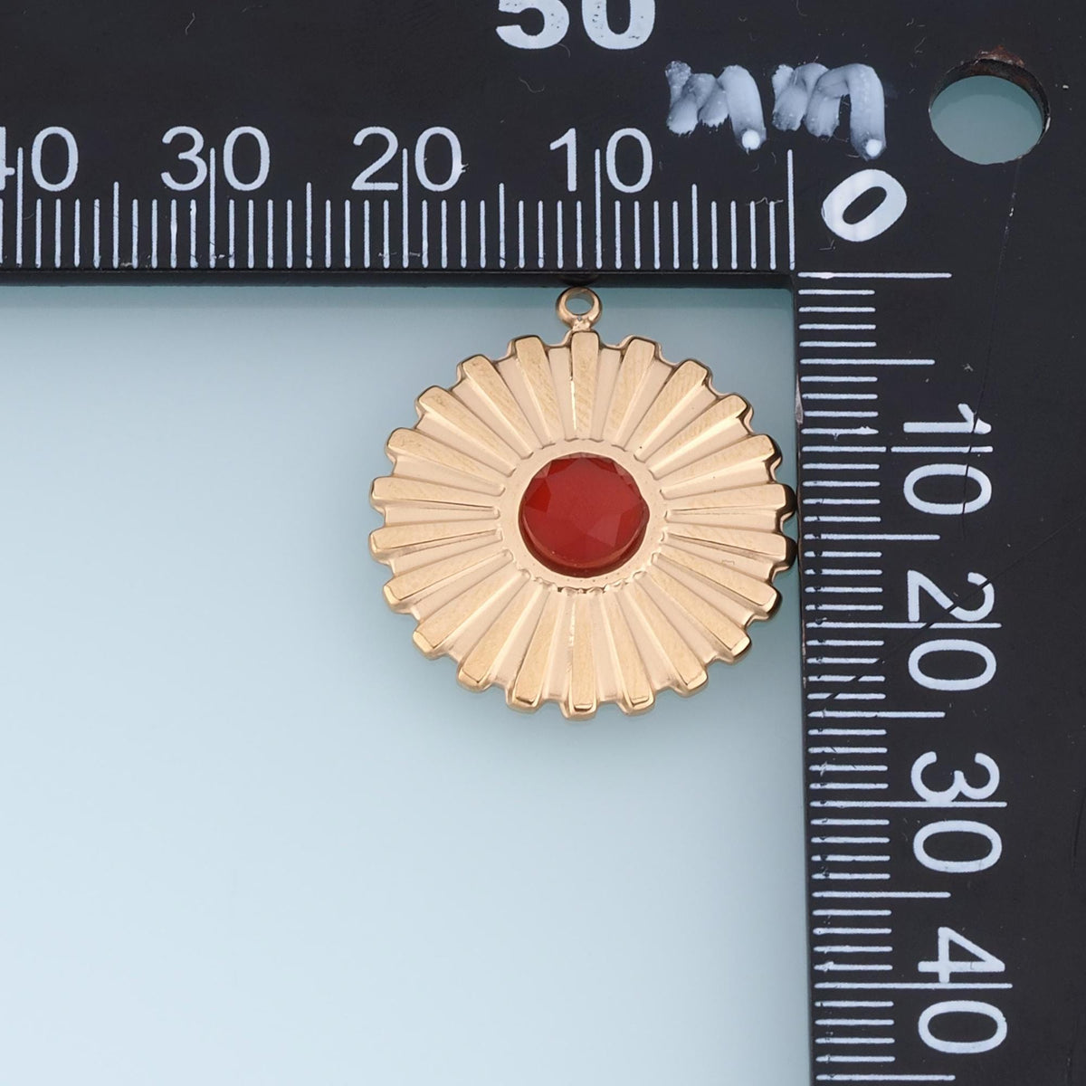 Sun Charm Pendant for Jewelry Making