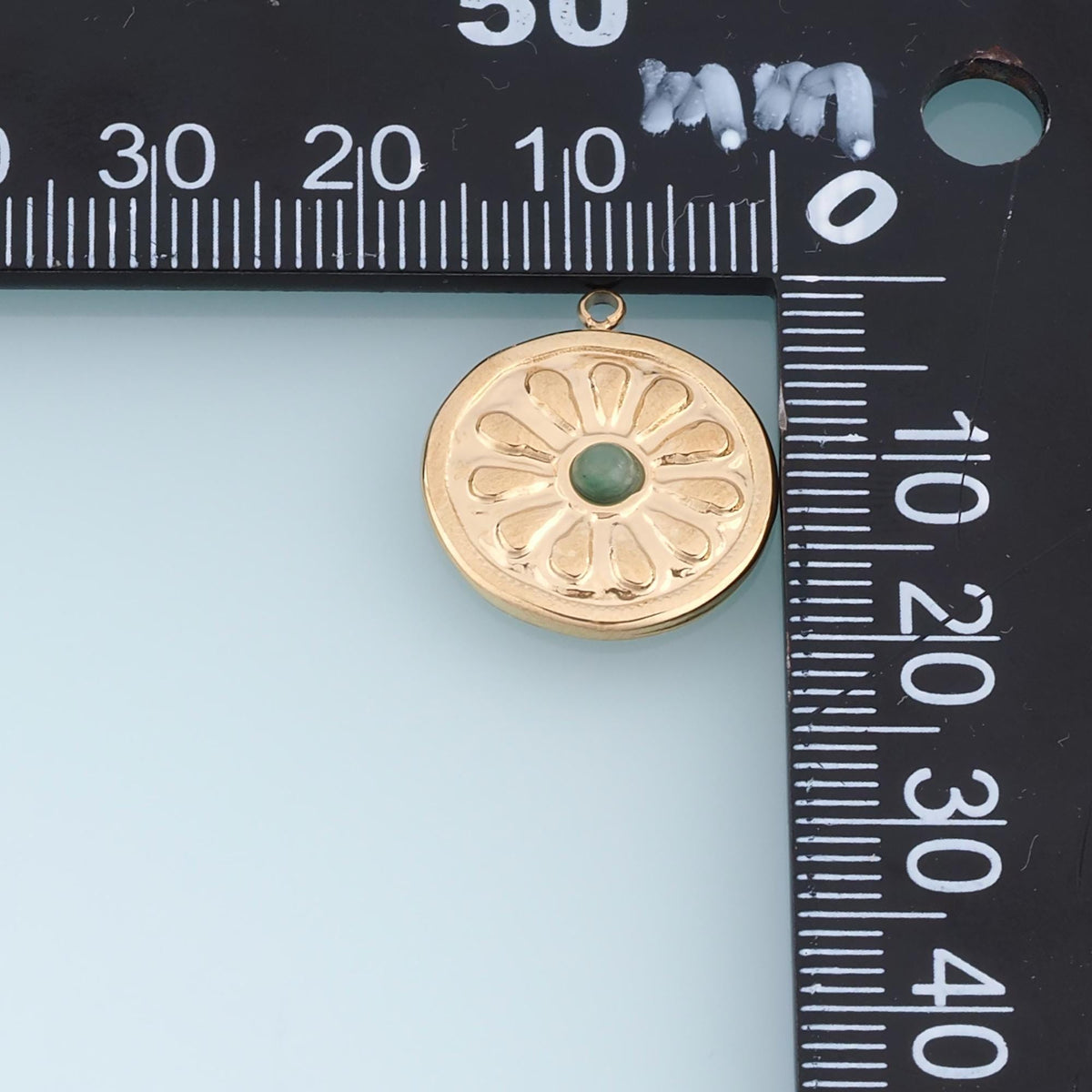 Flower Charm Pendant for Jewelry Making