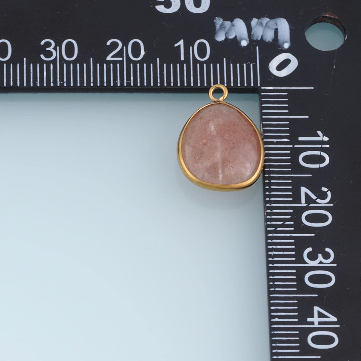 Teardrop Charm Pendant for Jewelry Making