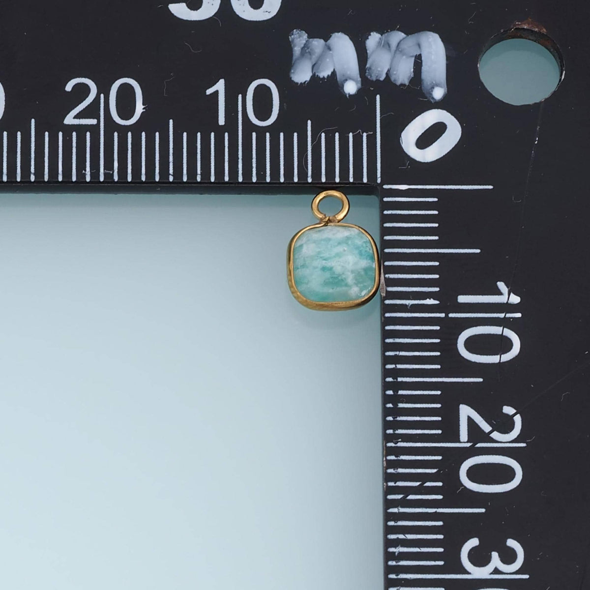 Square Charm Pendant for Jewelry Making
