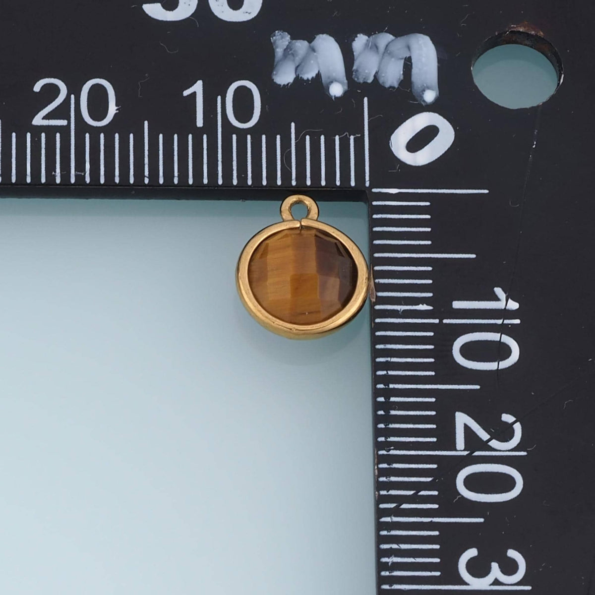 Round Charm Pendant for Jewelry Making