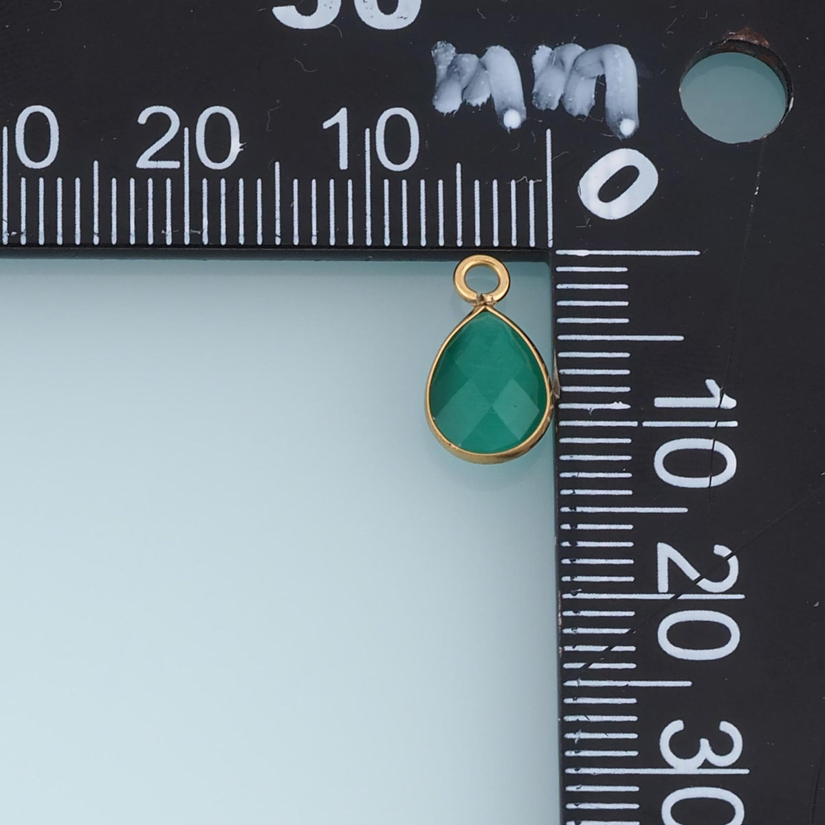 Teardrop Charm Pendant for Jewelry Making