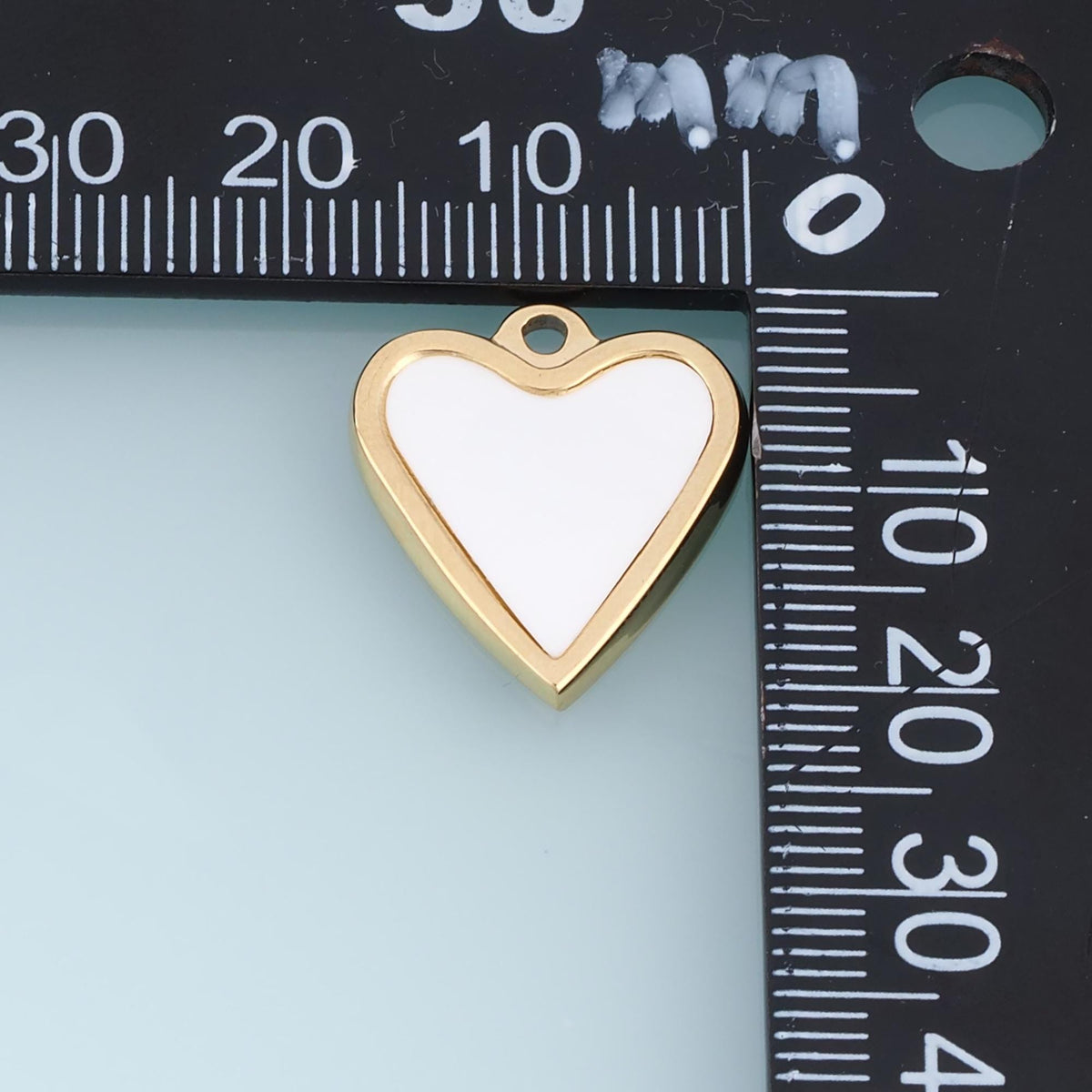 Shell Heart Pendant ,14K Gold Exquisite Charm DIY Charm for Necklace Bracelet Making