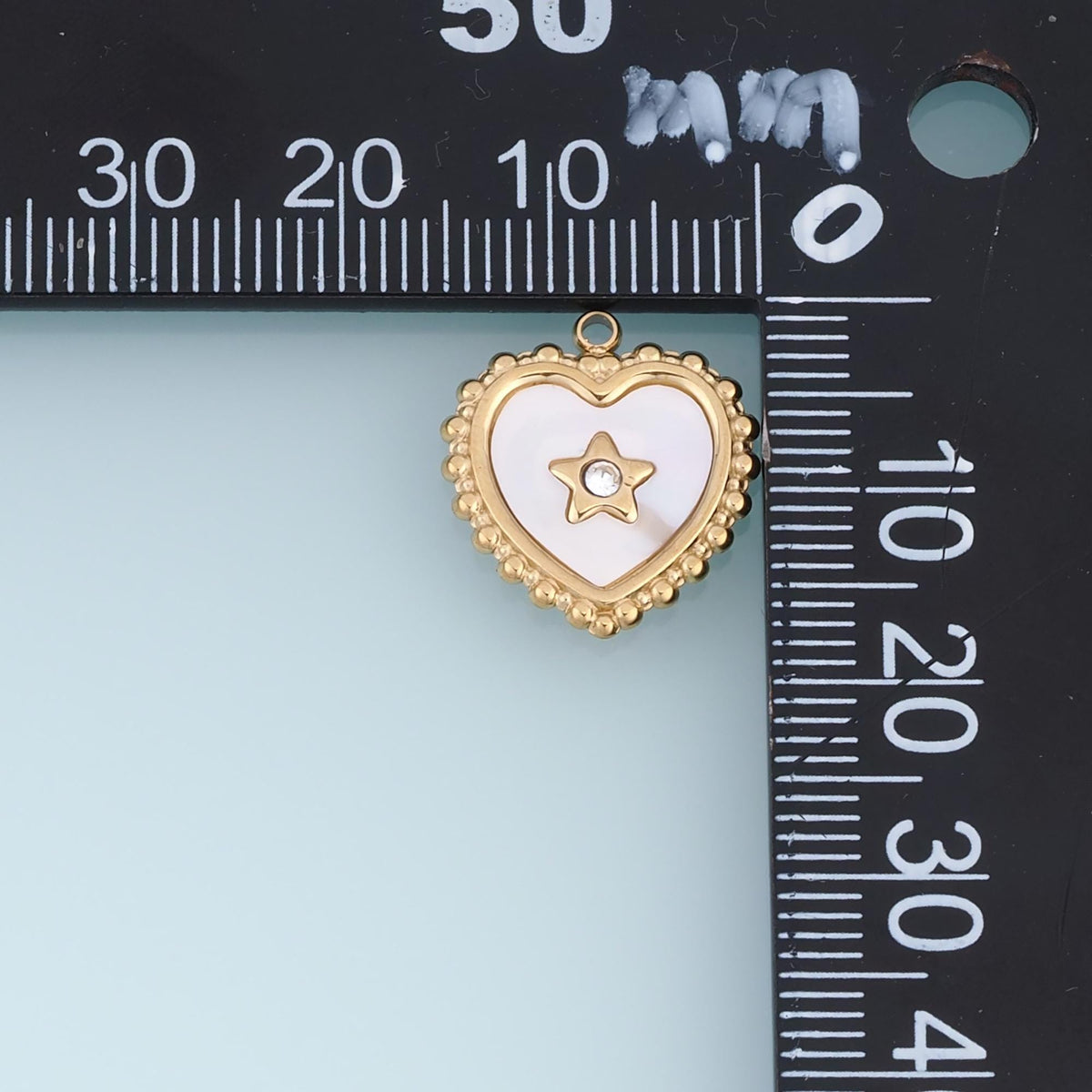 Heart Charm Pendant for Jewelry Making