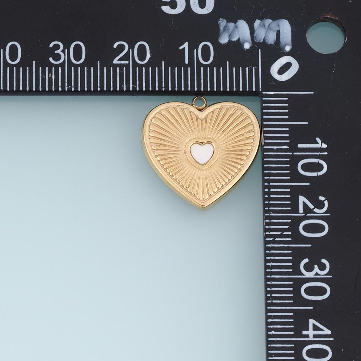 Heart Charm Pendant for Jewelry Making